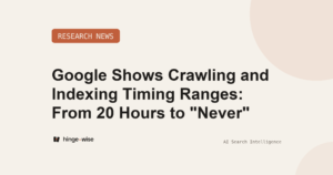 Google Shows Crawling and Indexing Timing Ranges: From 20 Hours to "Never"